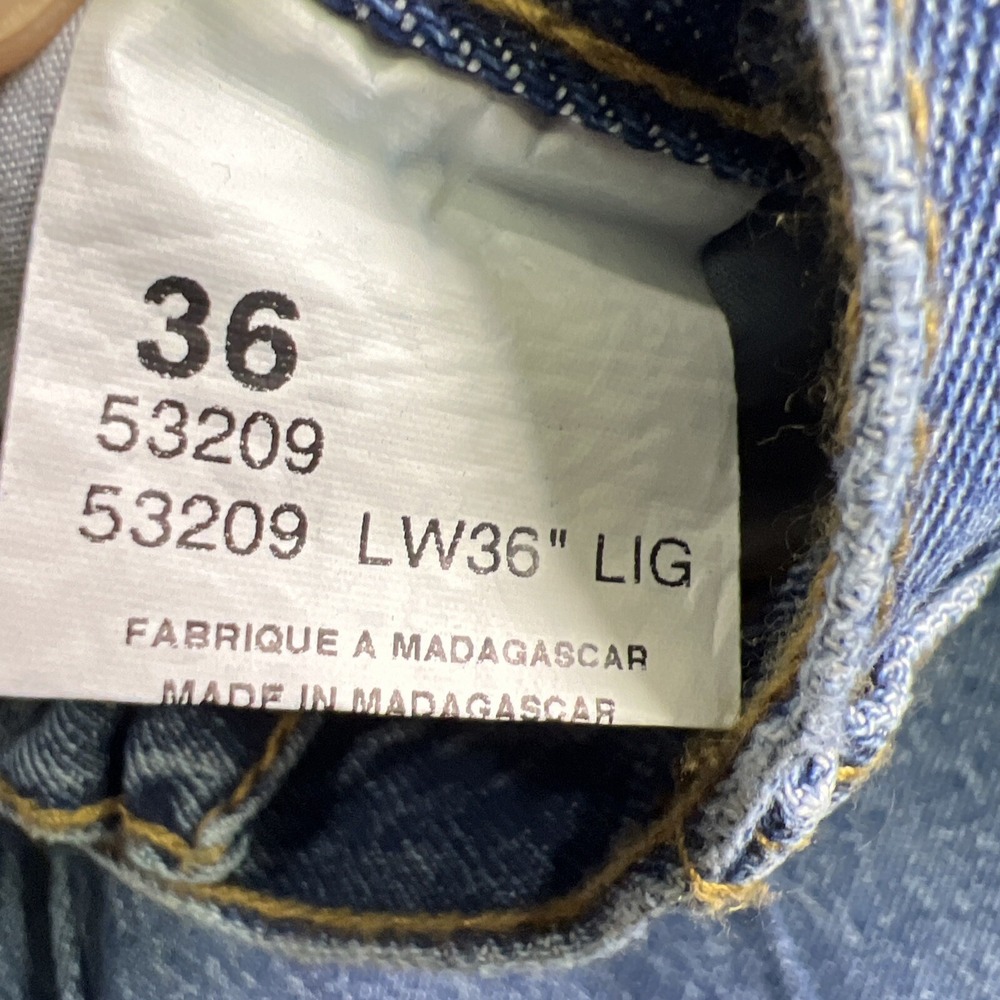 RW-Rugged Wear Loose Fit Carpenter Jeans Size 36x33 NWT - Picture 8 of 9